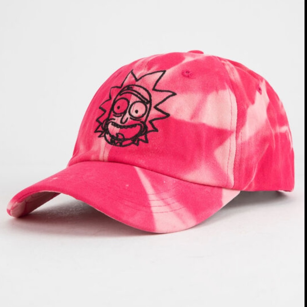 Rick and Morty x Primitive Pink Tie Dye Hat